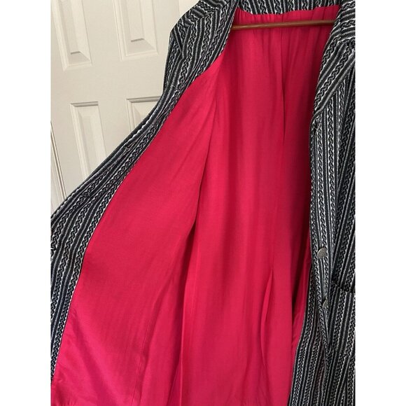 Women's Beautiful Lightweight Coat Jacket Gray Black Women's Small- Medium - Picture 6 of 8